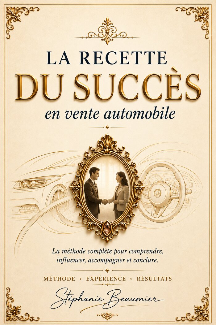Couverture du livre La Recette du Succès en Vente Automobile